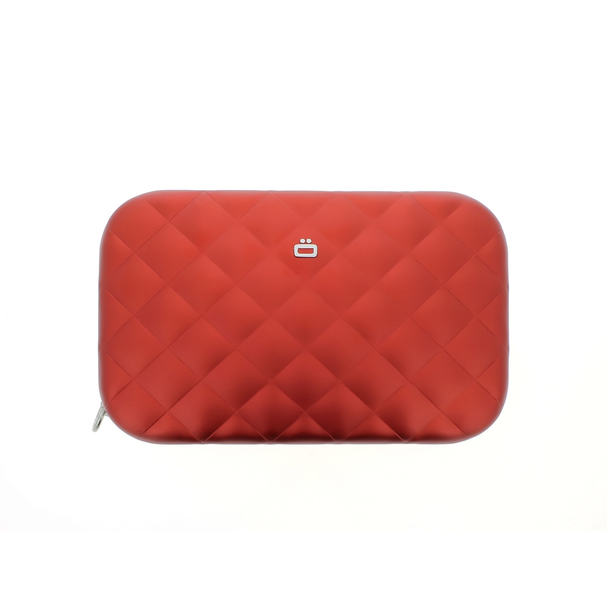 OGON Aluminum Clutch Quilted Lady Bag - Red